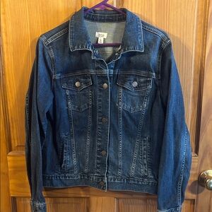 Ana Dark Blue Jean Jacket